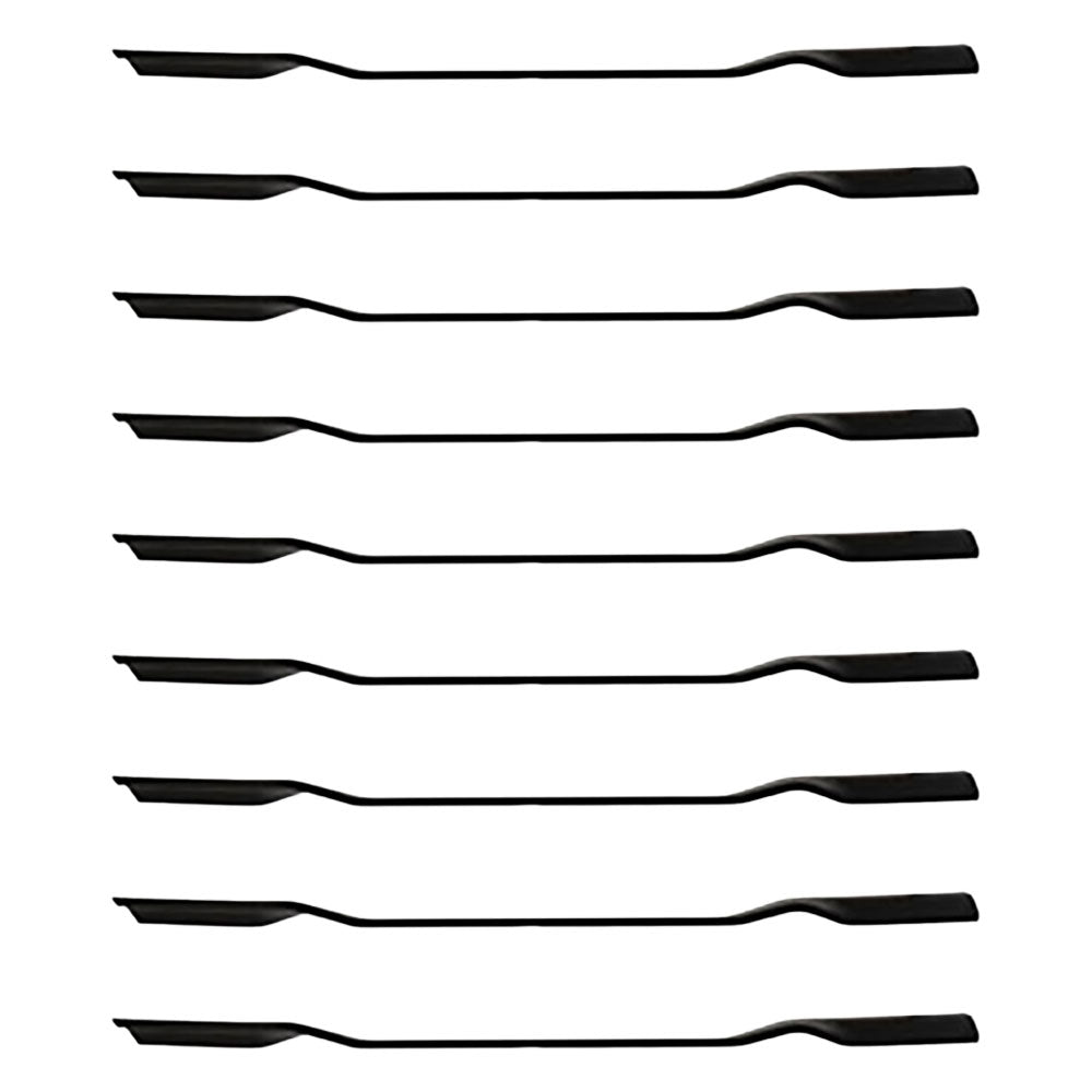 LAB50-0351_x9 9 Pack Finish Mower Blades Fits BUSH HOG HDTH7 RDTH84