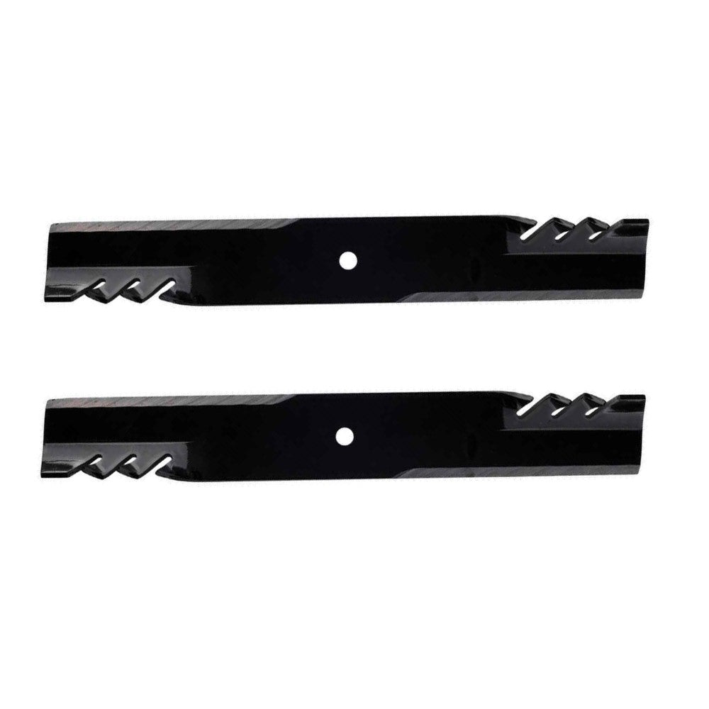 105-7779-03 Qty 2: Heavy Duty Toothed Mower Blade
Fits Toro