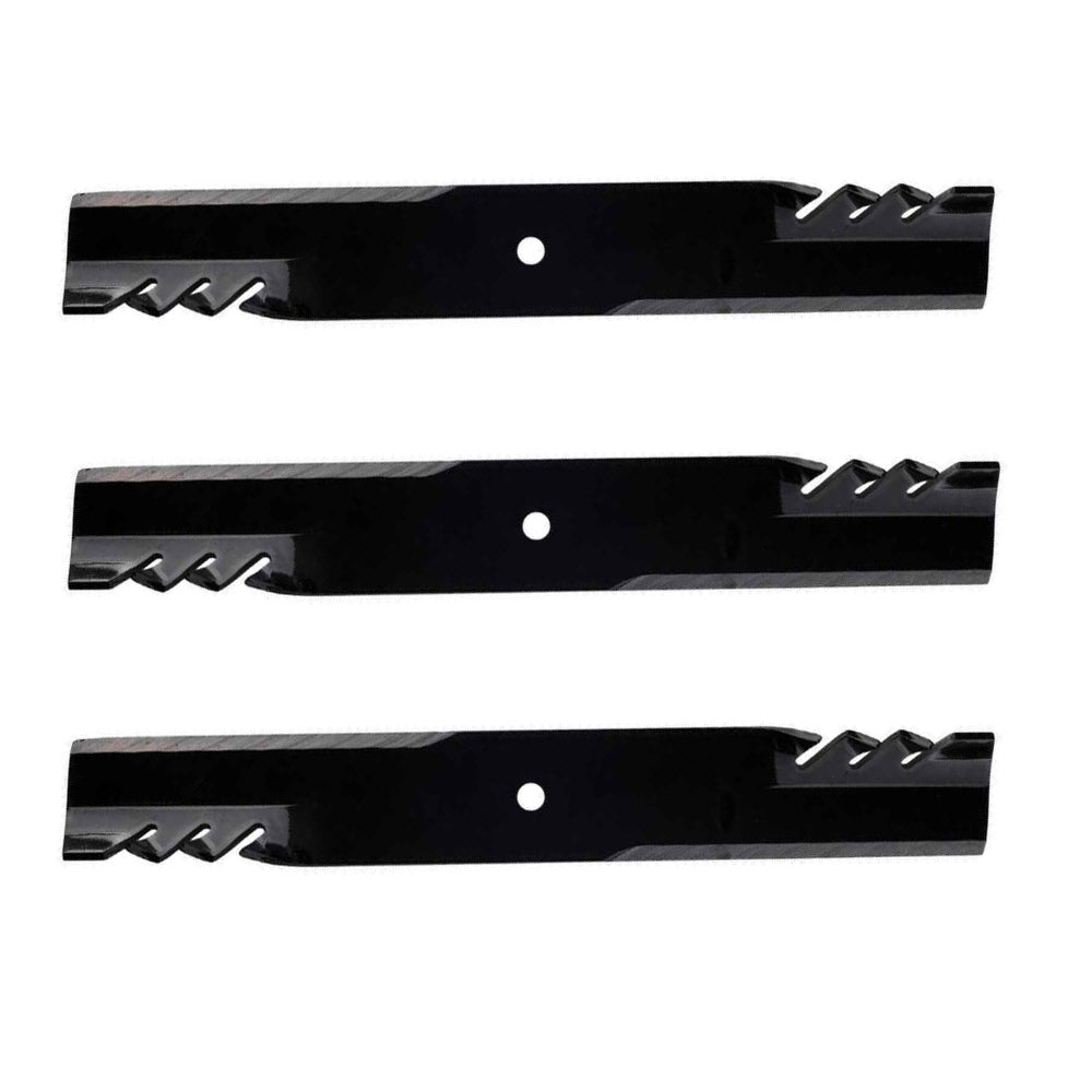 71440001 Qty 3: Heavy Duty Toothed Mower Blade Fits Wright