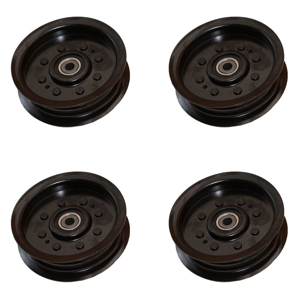 196104 Qty 4: Flat Idler Pulley Fits Husqvarna GT 52XLS GTH 2448T GTH 24V52LS