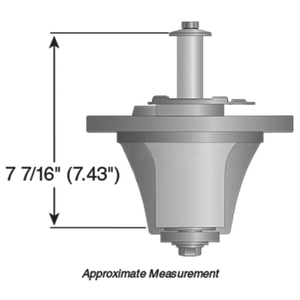 One Mower Center Deck Spindle Fits Grasshopper 321D 325A 325D 327 329 52'' 61''