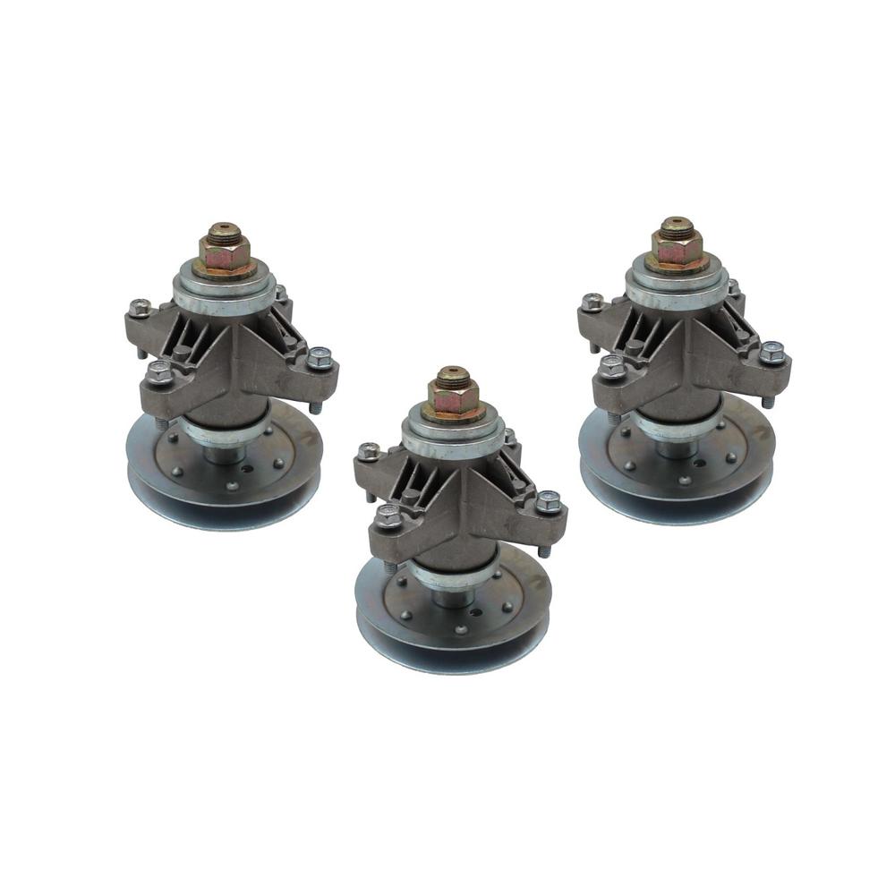 3 Pack Mower Deck Spindles Fits Cub Cadet Lawn Mower LT1050 ST1554 918-04129B