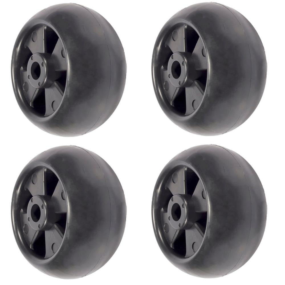 Set Of 4 Mower Deck Wheel Fits John Deere AM-116299, M111489