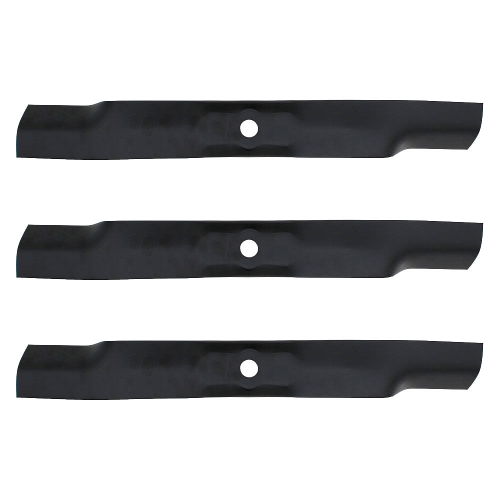 Set of 3 Mower Blades Fits John Deere X465 X475 X585 X744 X748 62" Deck M158112