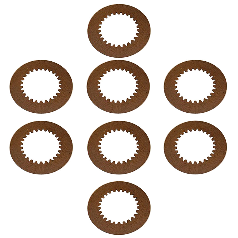 Qty 8: Fiber Steering Clutch Disc Fits John Deere Replaces AT314772