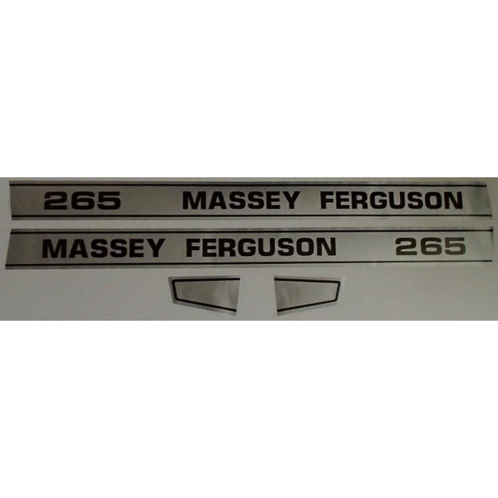 1682421M1 Hood Decal Set Fits Massey Ferguson