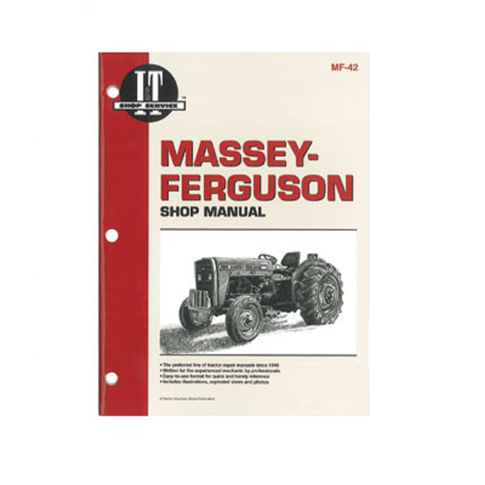 595-MF42 Shop Manual Fits Massey Ferguson