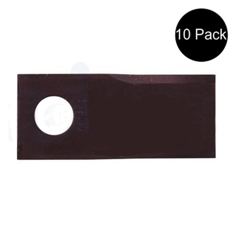 Qty 10: Left Hand Blade Fits BUSH HOG Replaces 00787167