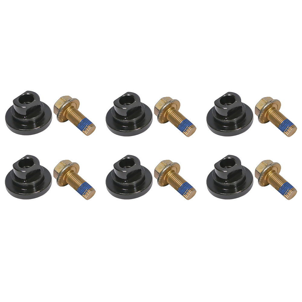 Qty: 6 - Disc Mower Blade Bolt Kit
Fits Massey Ferguson Replaces MOE70-0037_x6