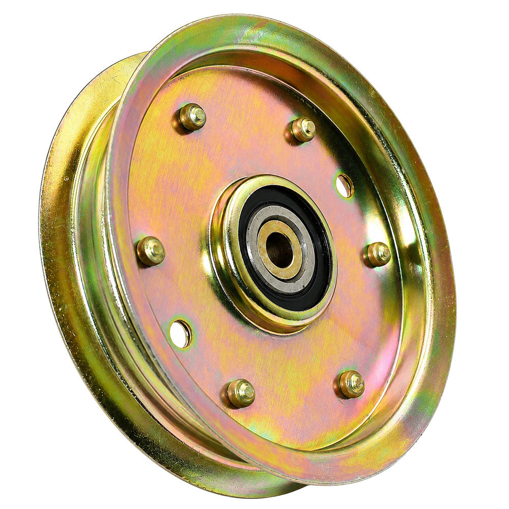 Flat Idler Pulley (Zinc) Fits MTD Replaces 753-08171