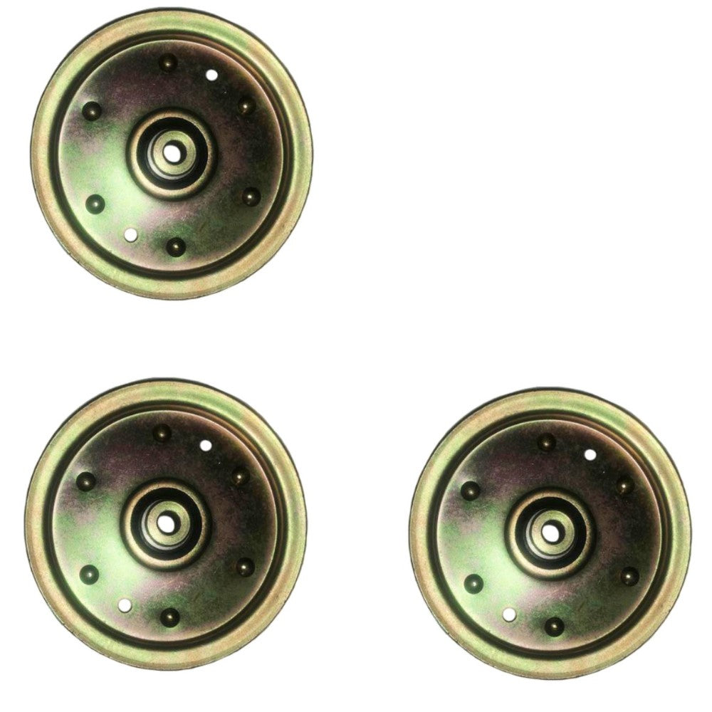 Three (3) Idler Pulleys 956-04129C 756-04129B 956-04129 for MTD 38" 42" 46" 54"