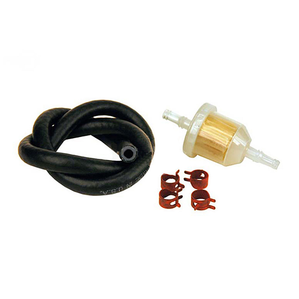 LAWN TRACTOR SMALL ENGINE FUEL LINE KIT WITH FILTER AND CLAMPS PART # 13173