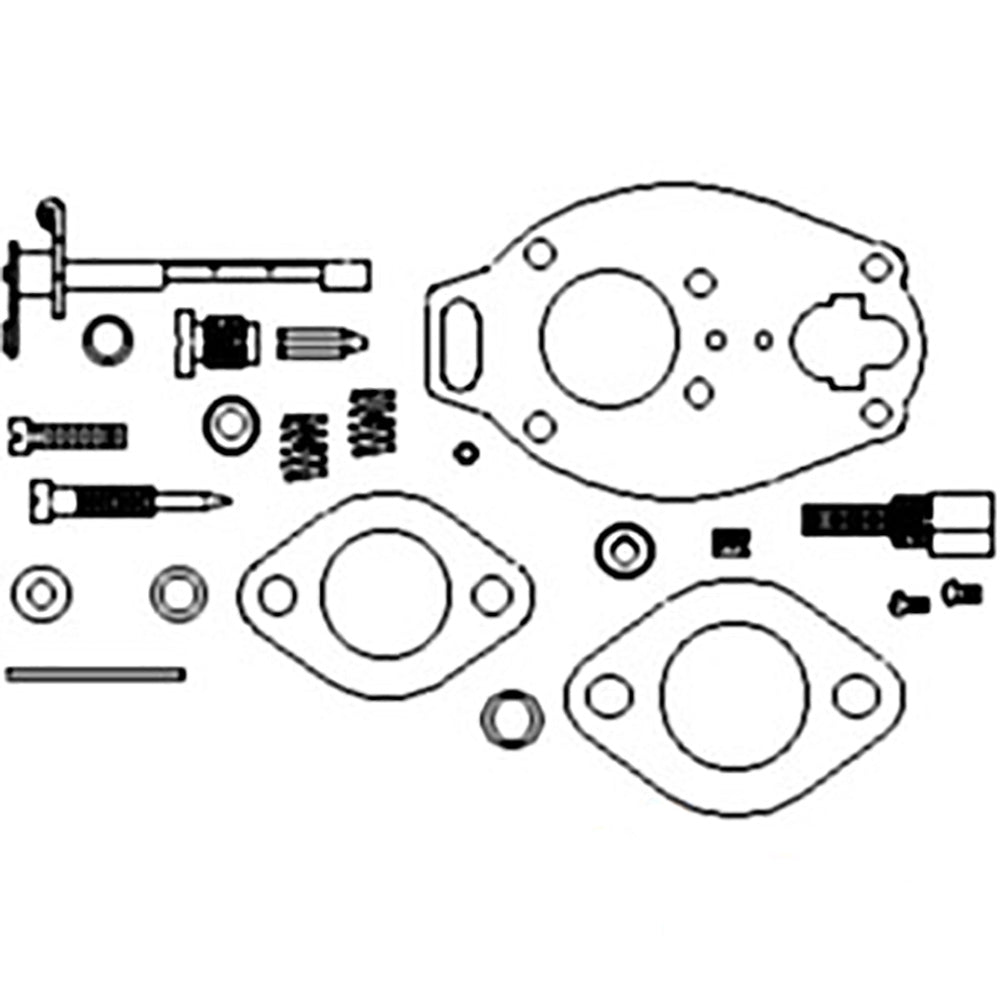 S.115192 Carburetor Kit, Complete,C549Bv Fits Massey Ferguson