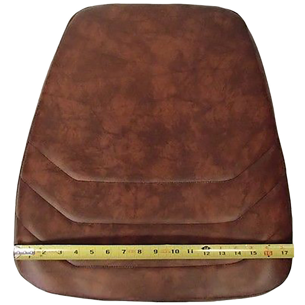 New Brown Suspension Seat Cushion Set N14340 N14341 Fits Case Backhoe Model(s)