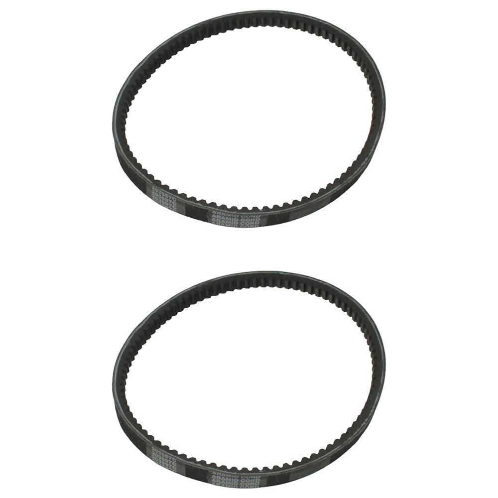 Two - Go Kart Drive Belts Fit 30 Series 037X98 10042-A 12462 12462-A 203597 2035