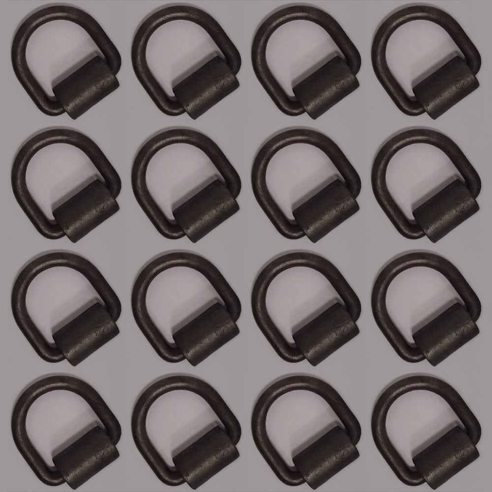 DR050-WLD Qty 16: 1/2" Weld On D-Ring Fits Universal Products