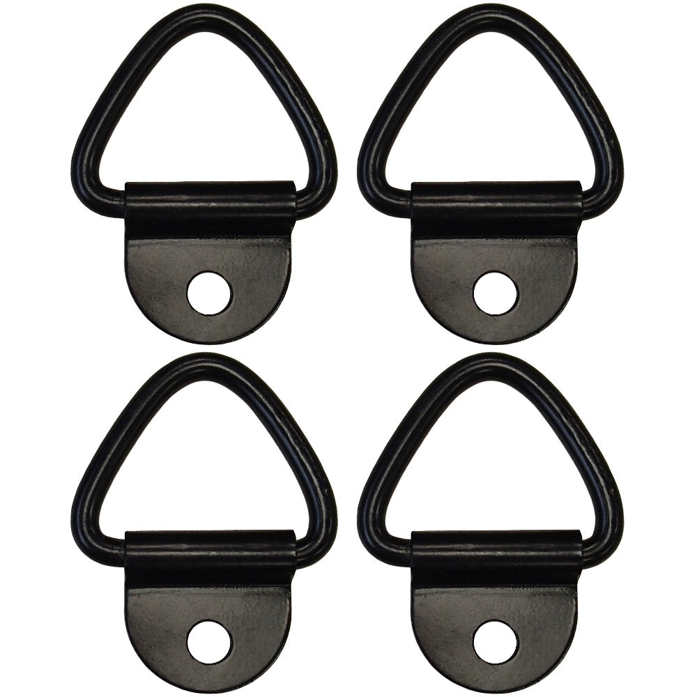 1000116 Qty 4: 1/4" Bolt On D-Ring Fits Universal Products
