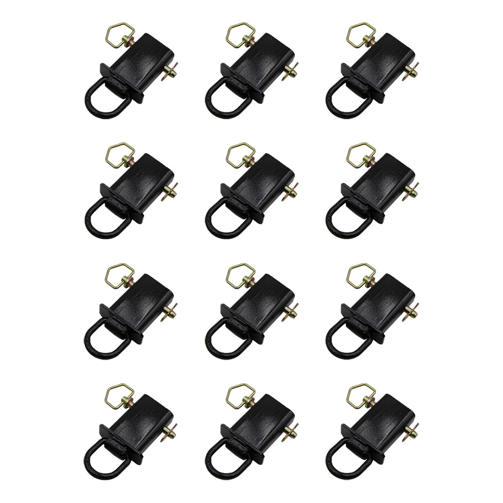 Qty 12: Removable Stake Pocket D-Rings Fits Universal Products Replaces PK-SPTD