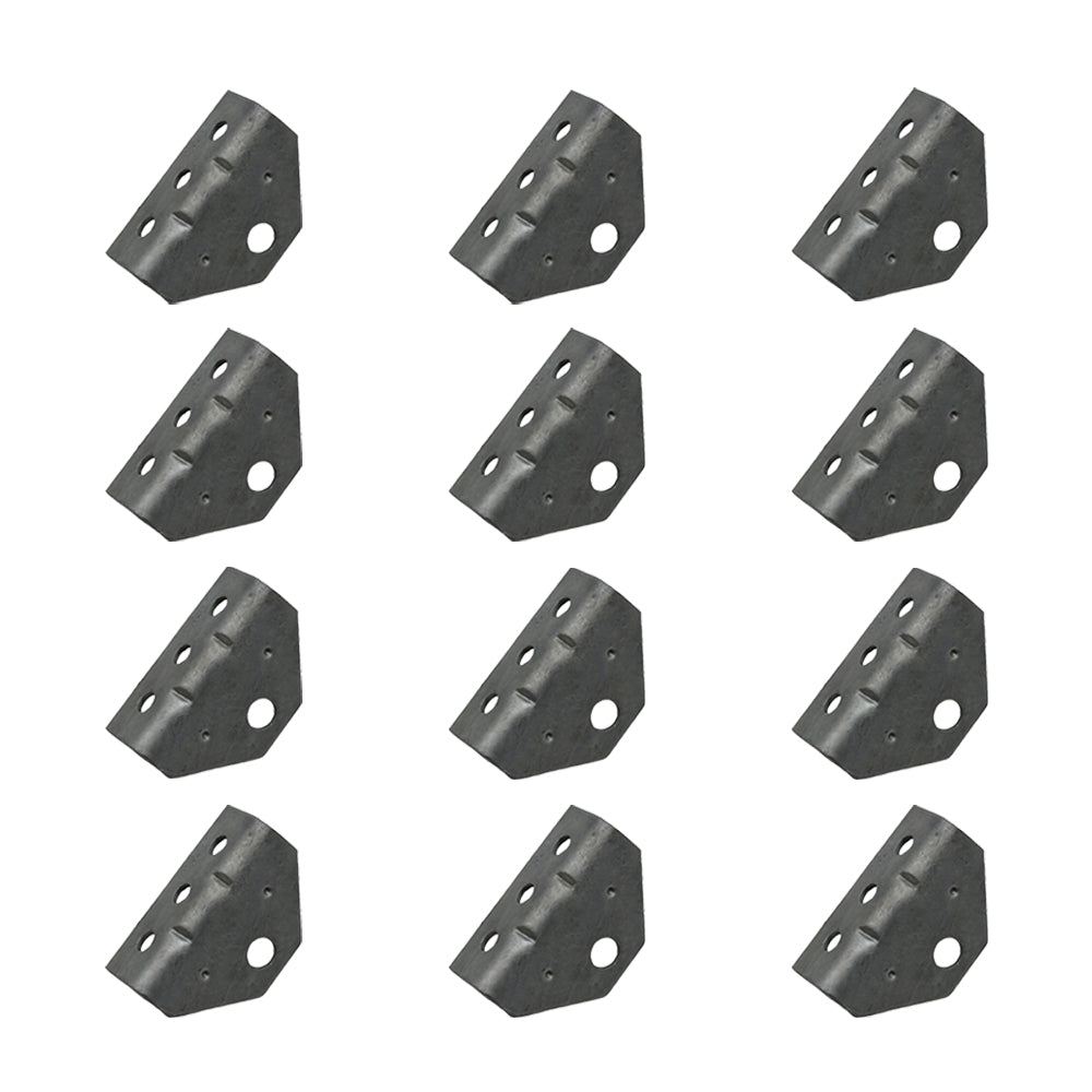 Qty 12: Top Angle Bracket
Fits Universal Products Replaces 86115G