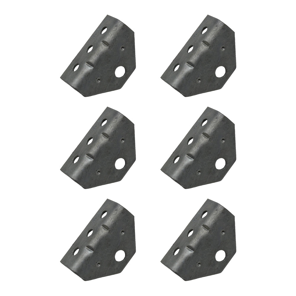6 Top Angle Galvanized Swivel Top Angle Brackets for Bunk Brackets Boat Trailer