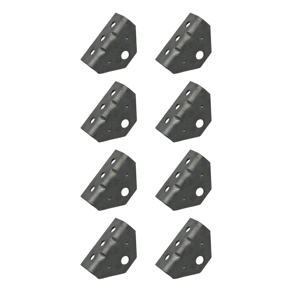 Qty 8: Top Angle Bracket
Fits Universal Products Replaces 86115G