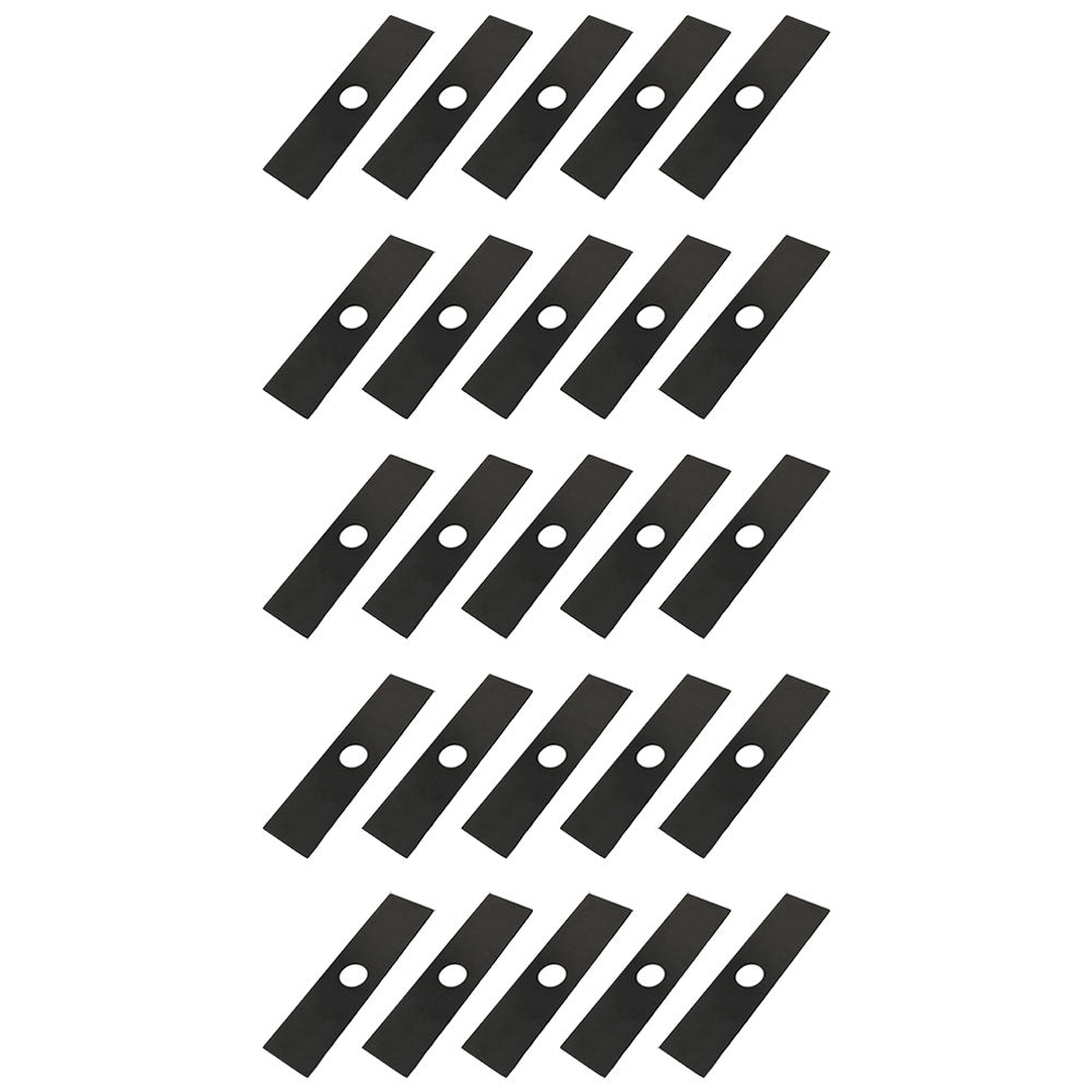 4133 713 4101 Qty (25) Edger Blade, 8" x 2" x 0.125" x 1" Fits Stihl FC110