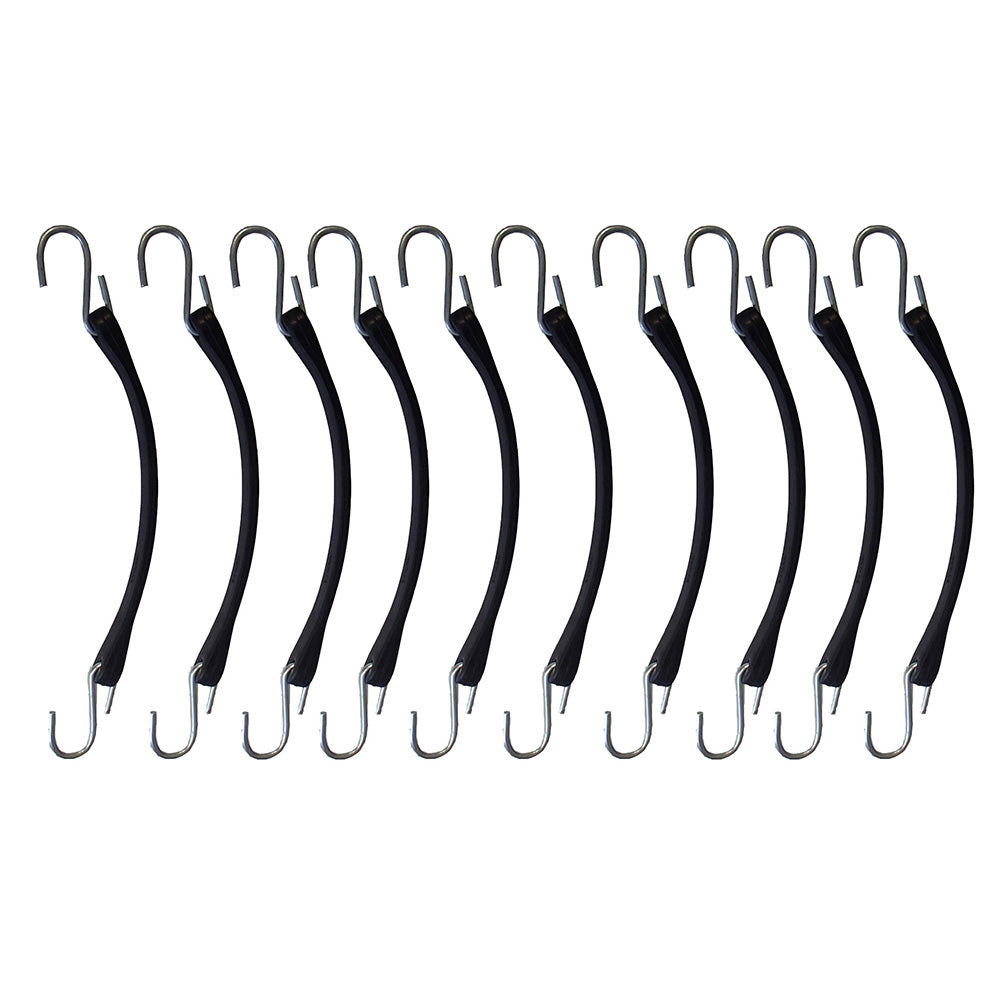 8001012 Qty 10: 9" Bungee Strap Fits Universal Products