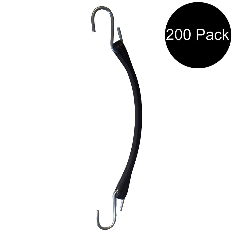 8001012 Qty 200: 9" Bungee Strap Fits Universal Products