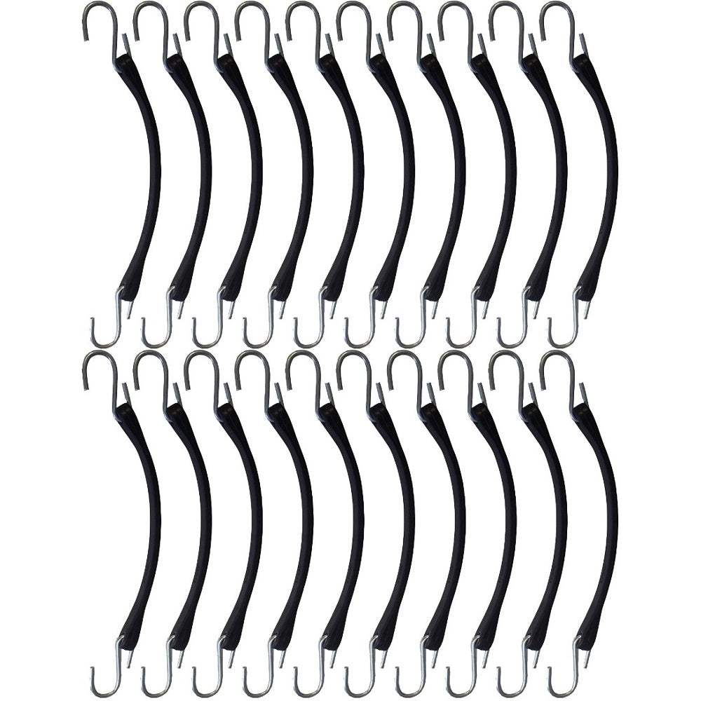 8001012 Qty 20: 9" Bungee Strap Fits Universal Products