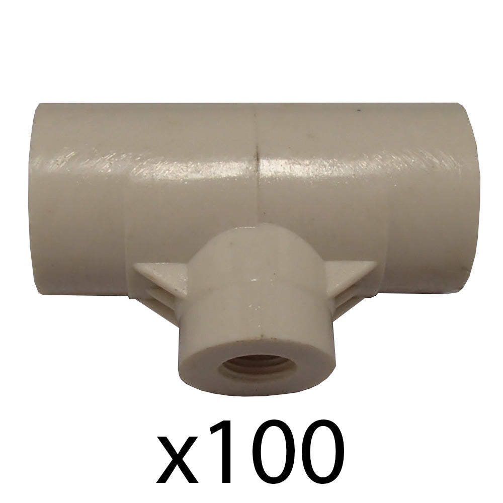 12F Qty 100: Water Drinker PVC Fitting Fits Universal Products