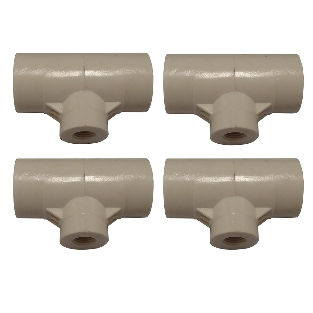 12F Qty 4: Water Drinker PVC Fitting Fits Universal Products