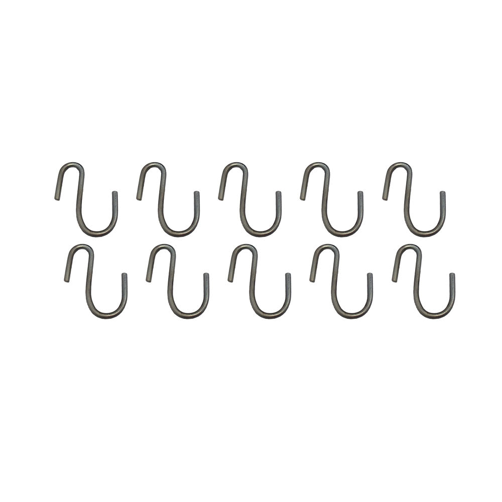 75 TSHK Qty 10: S Hooks
Fits Universal Products