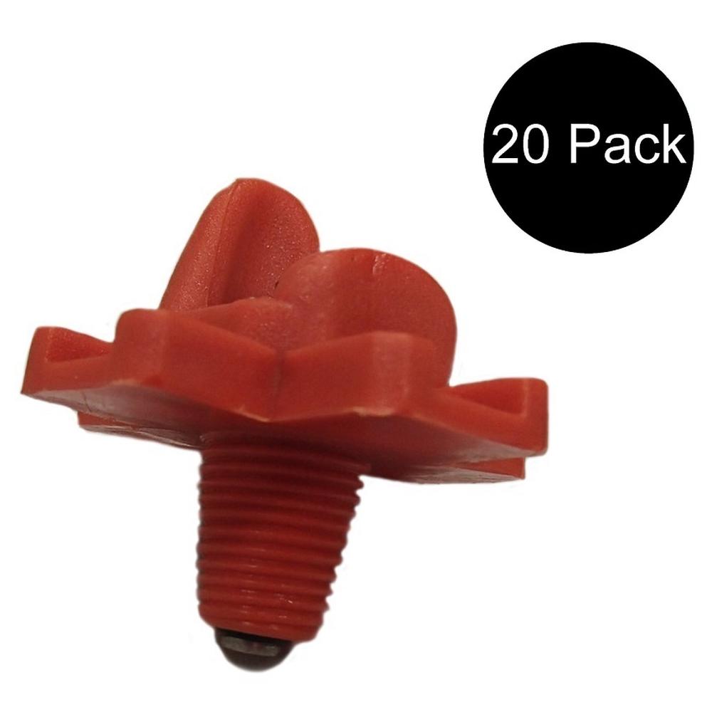 N/A Qty 20: Horizontal Mount Chicken Waterer
Fits Universal Products