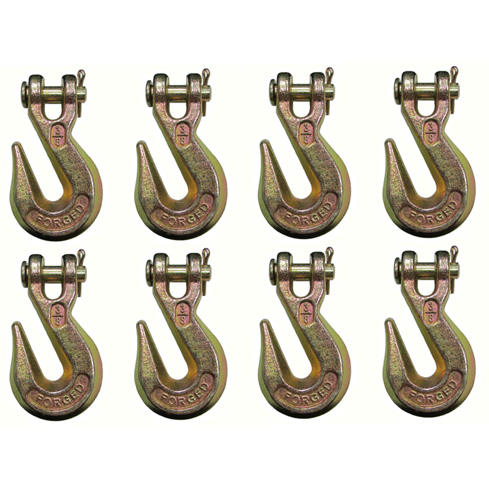 N/A Qty 8: Clevis Grab Hook Fits Universal Products Various