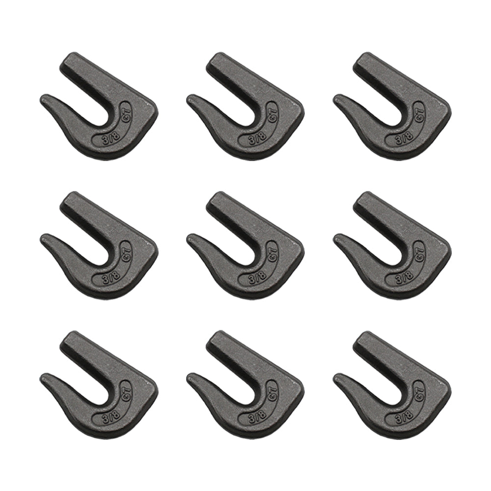0900104 Qty 9: Weld On Grab Chain Hook Fits Universal Products