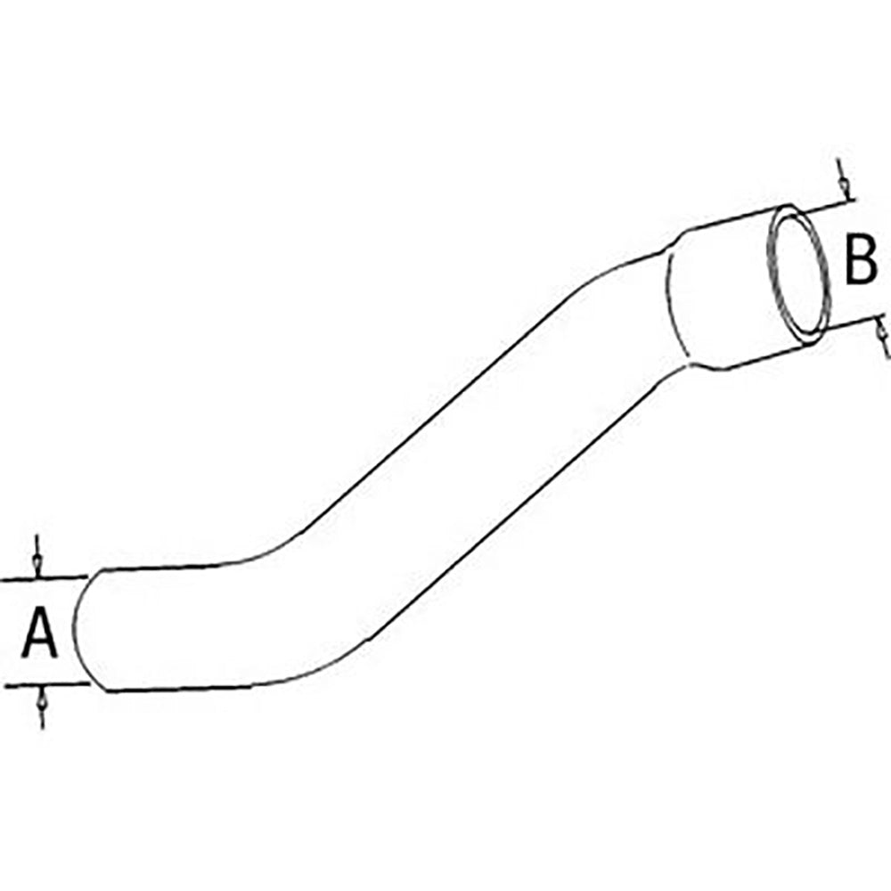 R52426 Top Radiator Hose Fits John Deere 4430