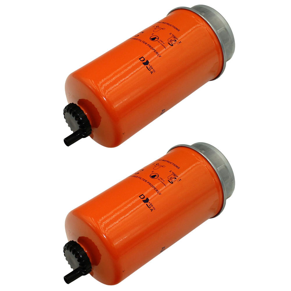 Qty 2: Fuel Filter Fits John Deere Replaces FS19976
