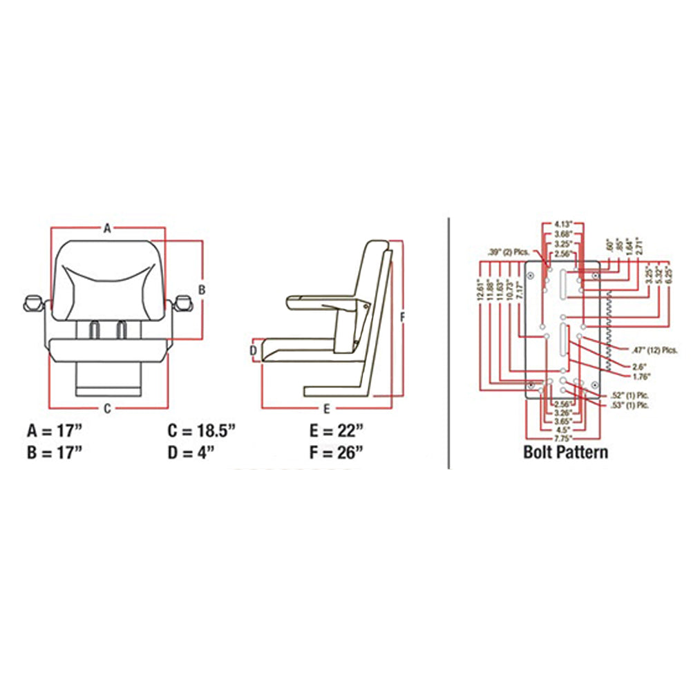 RE188293-AIC Yellow Big Boy Seat FF