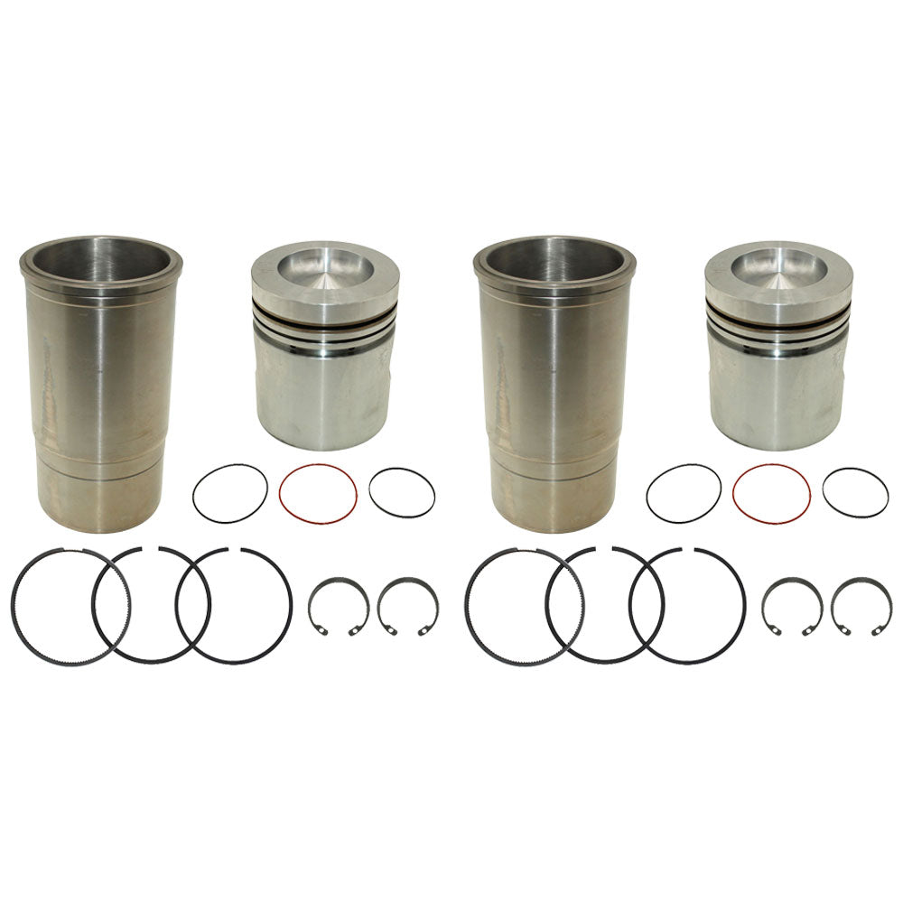 (2) Early Piston Liner Kits 4.250" Bore Fits John Deere Tractors RE23173