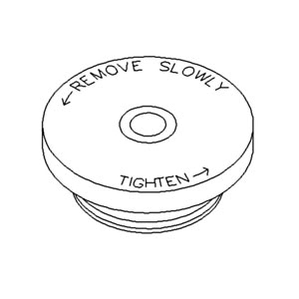 RW0021-4 Radiator Cap - 7 Lb (PSI) Fits 2 11/16 O.D. 3/4 Inch Deep Neck