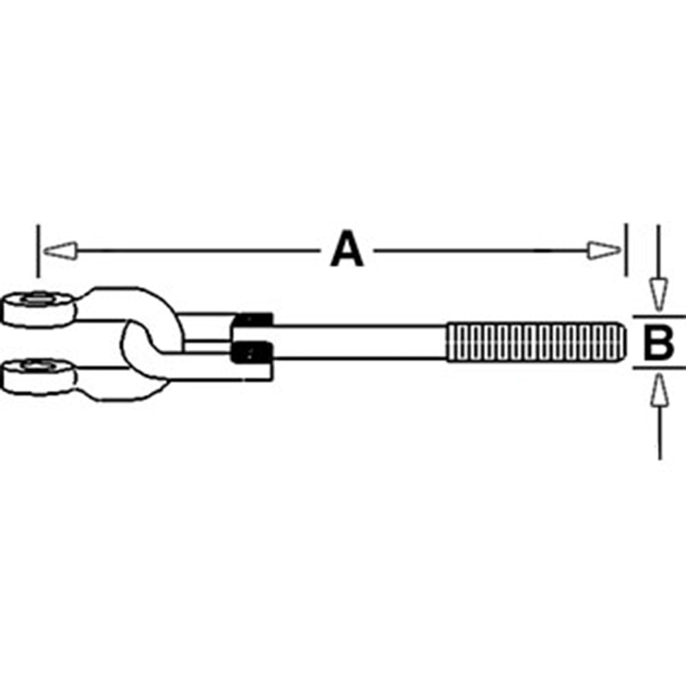 Stabilizer Chain (Tractor End) Fits Ford/New Holland Replaces SBA370500510