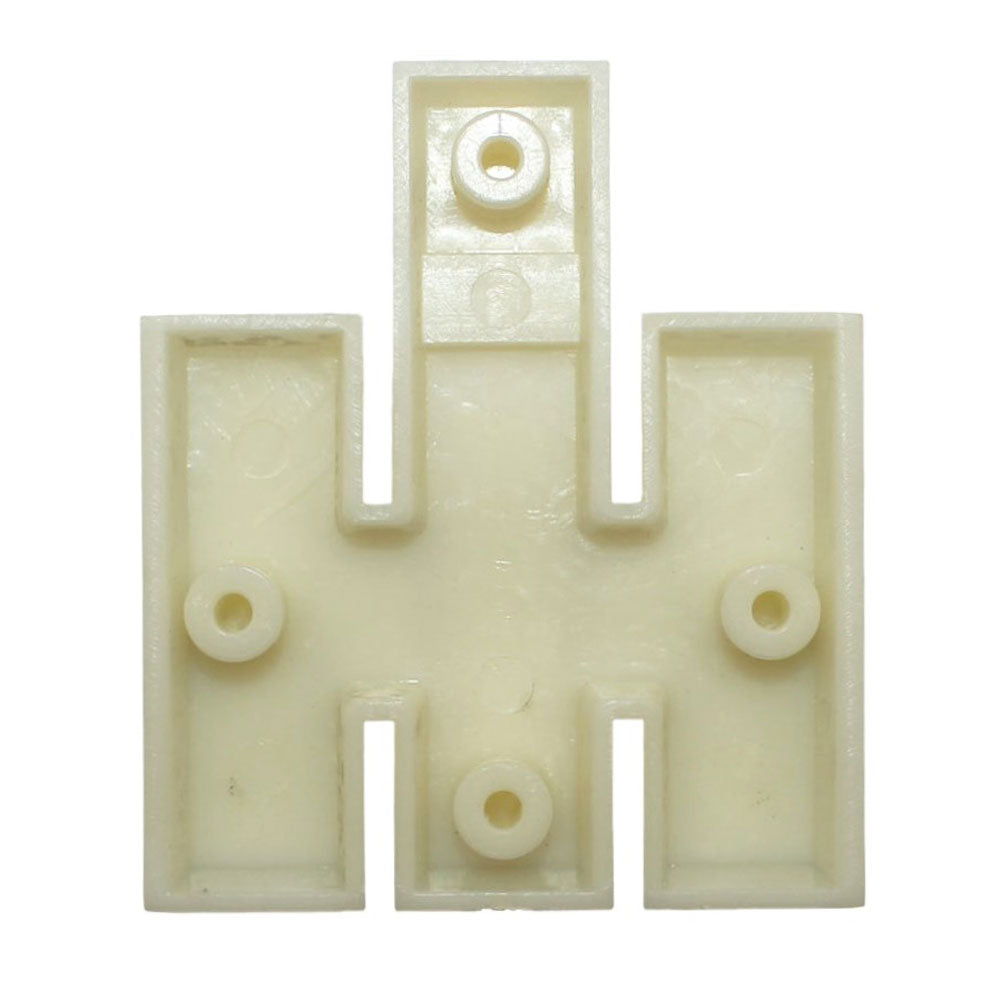 120397C1 Silver Plastic Front Emblem Fits IH Fits FARMALL