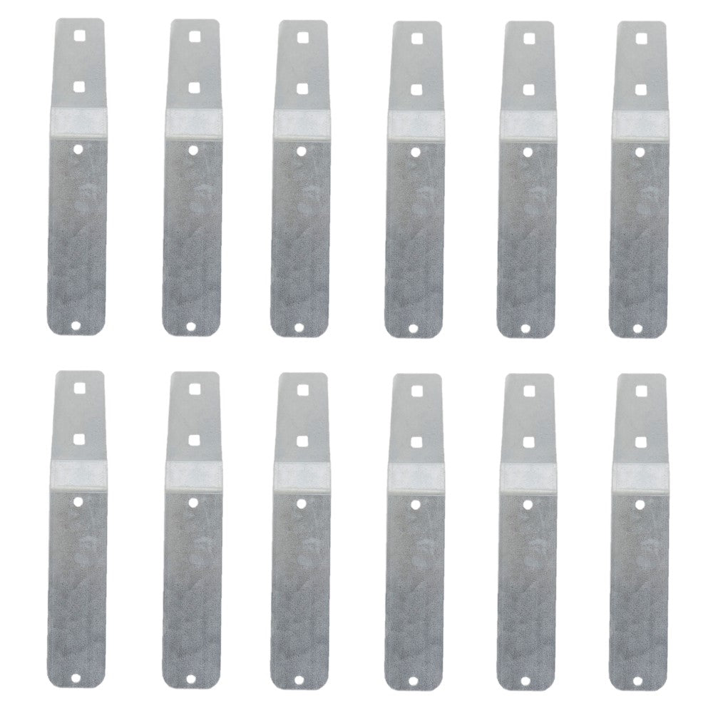 109792 Pack of 12 Mounting Blades for Slow Moving Signs Made for Tractors