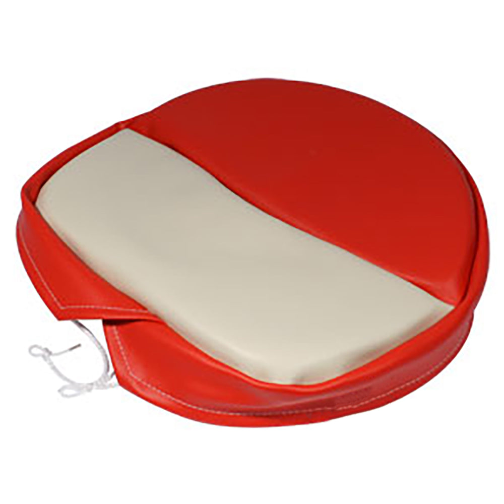 IH10 Deluxe Red & White Seat Cover Fits Case/International Harvester 100 140 200