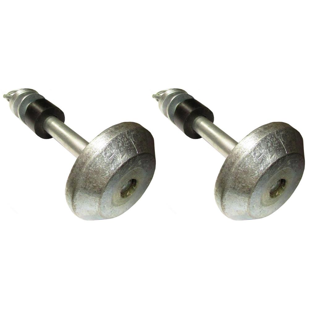 100-3133 Qty 2: Snow Plow Blade Skid Shoe
Fits Universal Products Various