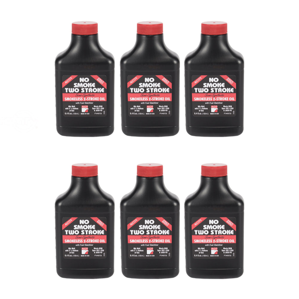 (6) 2-Cycle Engine Oil Bottles Fits Stihl 0781 319 8009 Chainsaws Hedge Trimmers