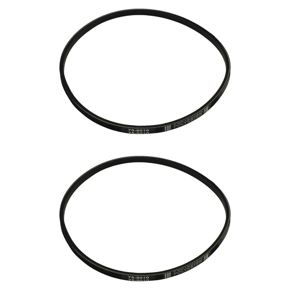 Two B1759010 REL Auger Drive V-Belts for CCR PowerLite Fits Toro Wheel Horse