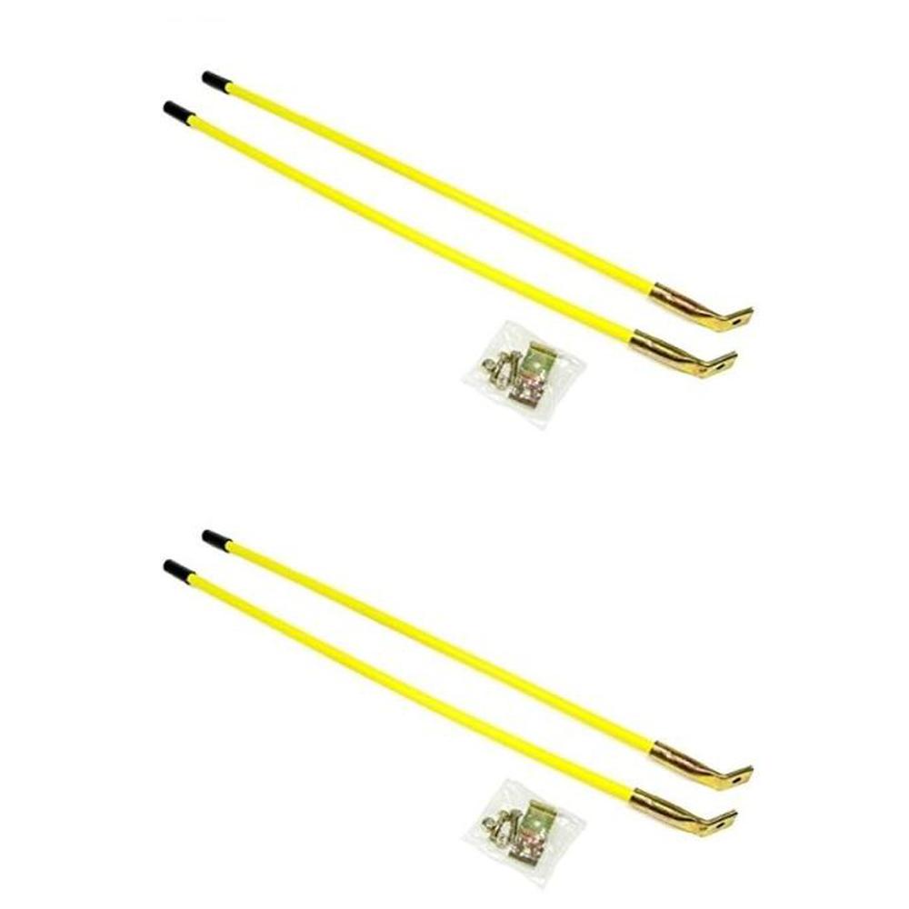09916 Qty 2: Pair of 26" Yellow Blade Markers
Fits MEYER