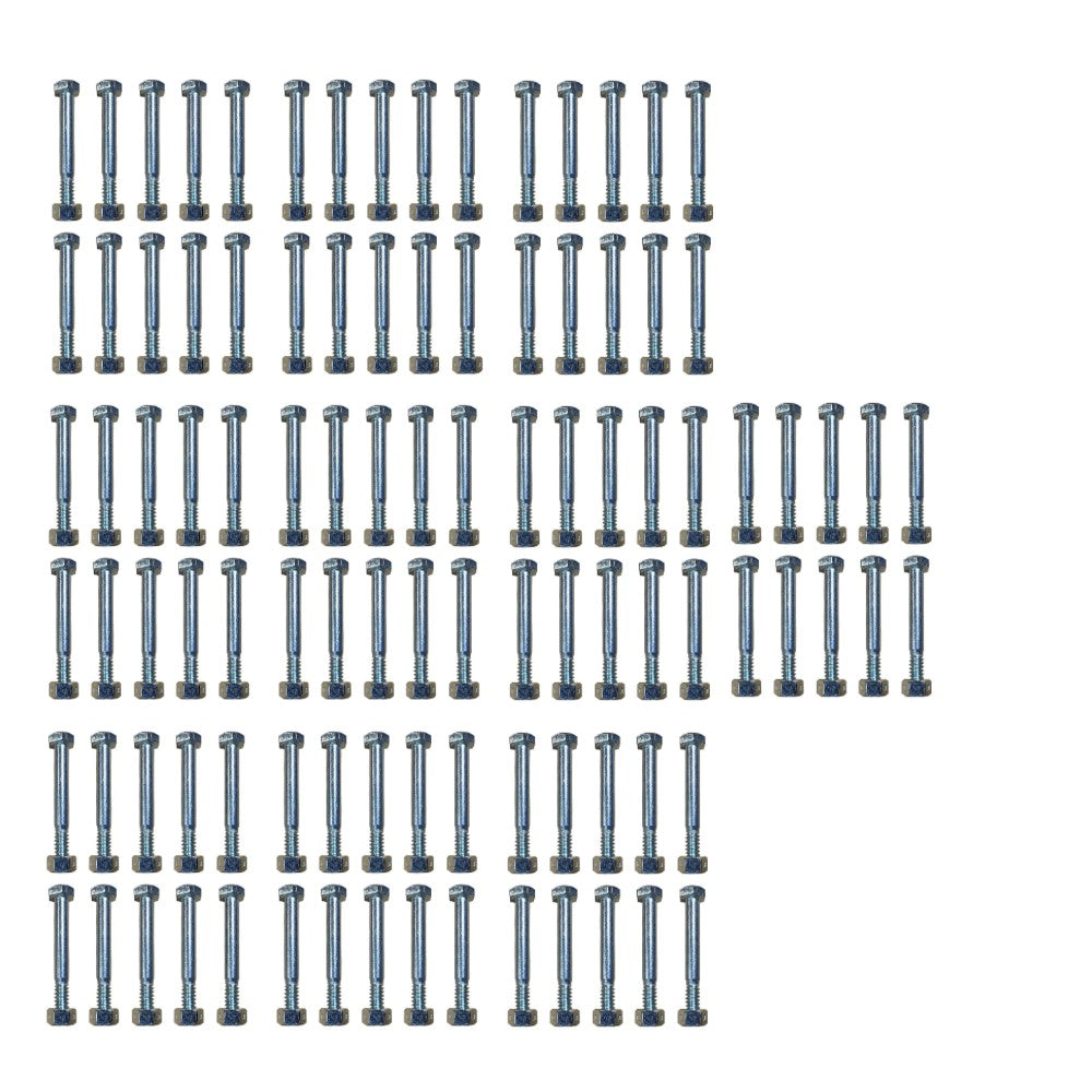 342449 Qty 100: Shear Pin with Nut Fits Homelite