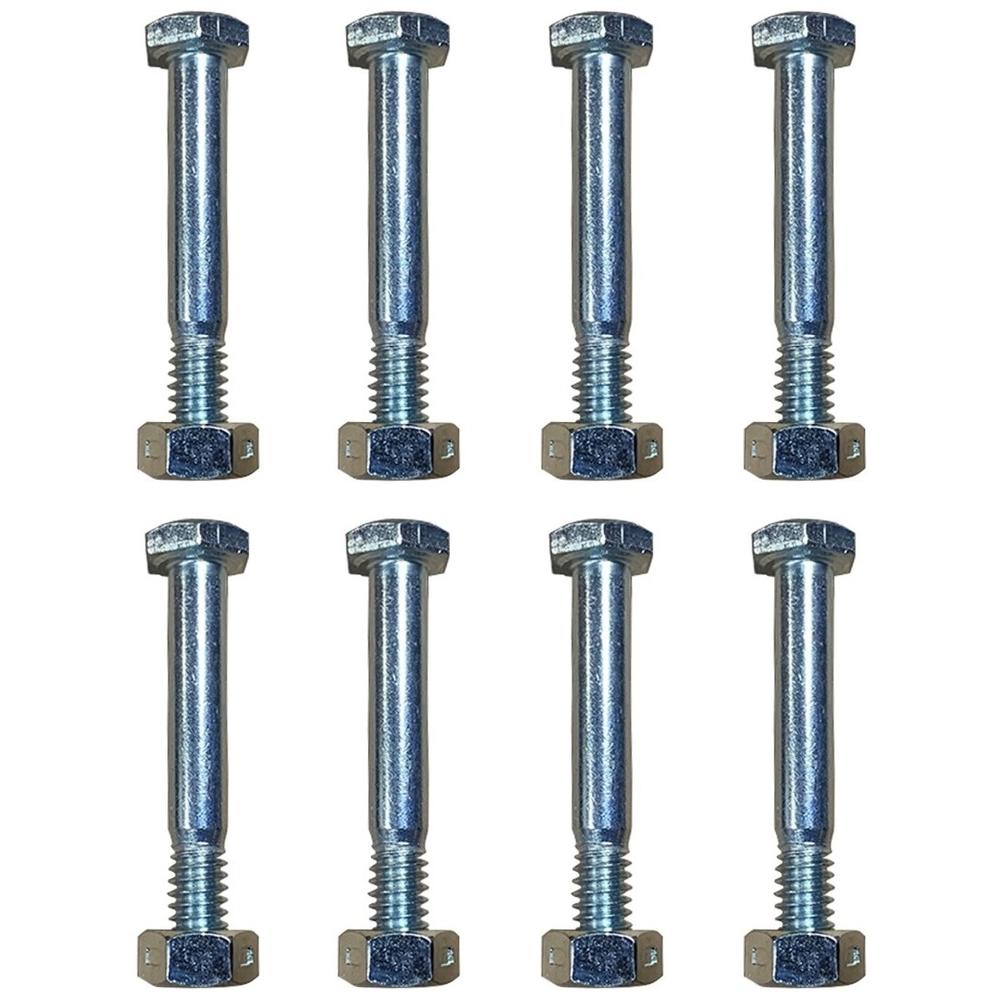 7-04370 Qty 8: Shear Pin with Nut, 1-3/4" x 1/4" Fits Prime Line